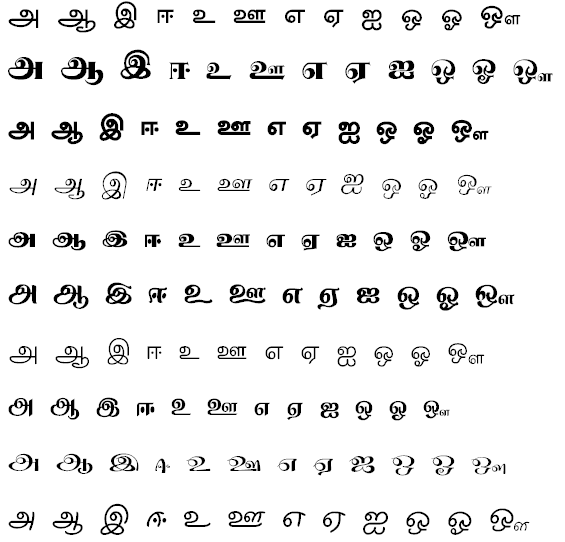 Easy Tamil Fonts Free Download